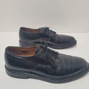 Allen Edmonds "Hillcrest" Black Leather Oxford Shoes Made in USA - Mens 11 B